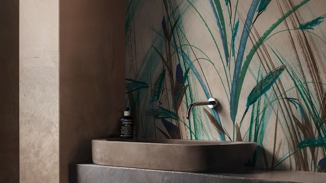 Carta da parati Arundo di Wall&Decò