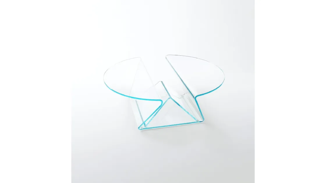 Tavolino Plissé di Glas Italia