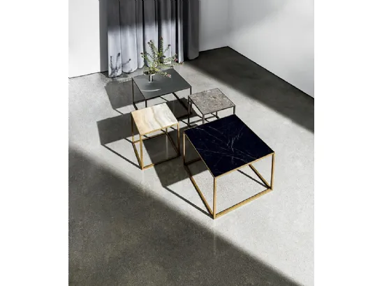 Tavolini Quadro in ceramica di Sovet