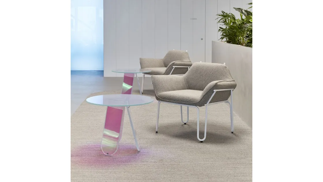 Tavolino Shimmer di Glas Italia
