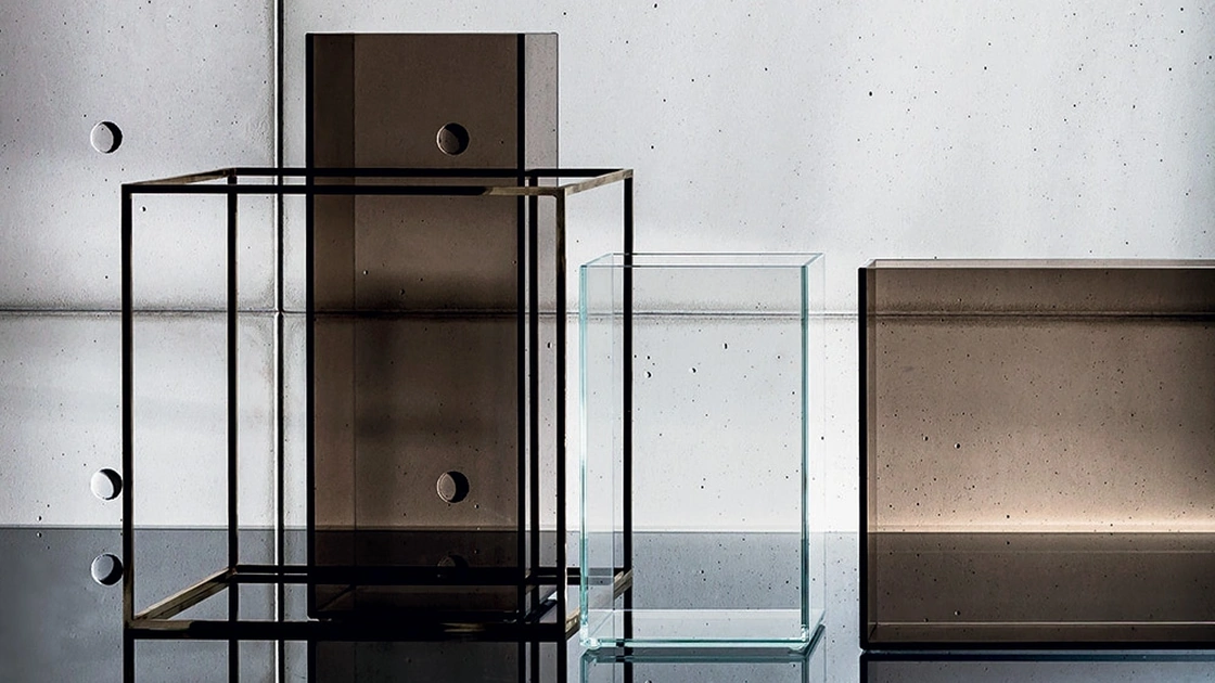 Vasi Skyline in vetro extrachiaro o bronzo di Sovet