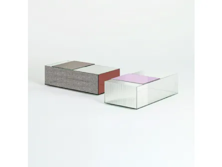 Tavolino Spectrum in cristallo di Glas Italia