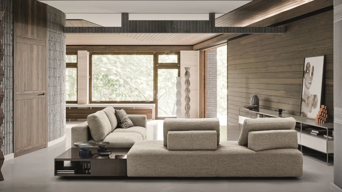 Tavolino Union/Urban con top a specchio di Ditre Italia