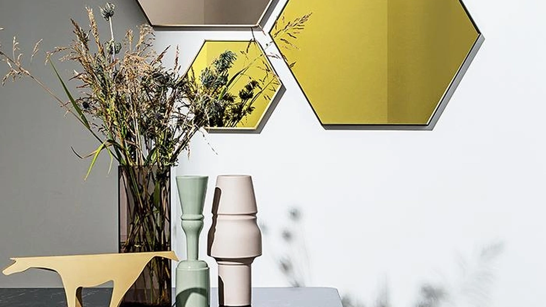 Specchio Visual Hexagonal di Sovet