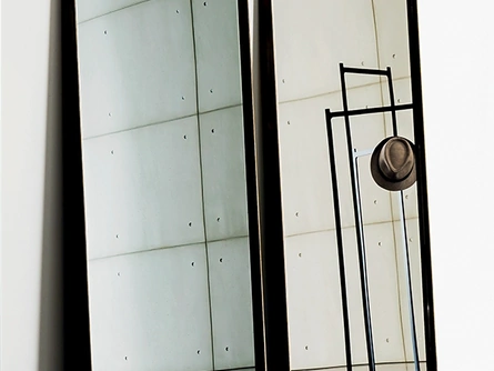 Specchiera Visual Rectangular con telaio in metallo laccato di Sovet