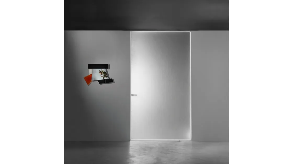 Porta per interni Aladin Pivot Plain Mono di Glas Italia