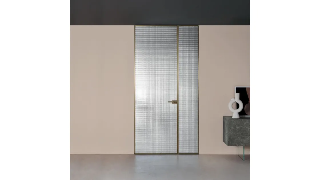 Porta per interni Sherazade Double Swing Plain di Glas Italia