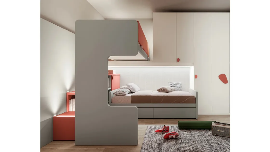 Cameretta Layout 16B di Doimo Cityline