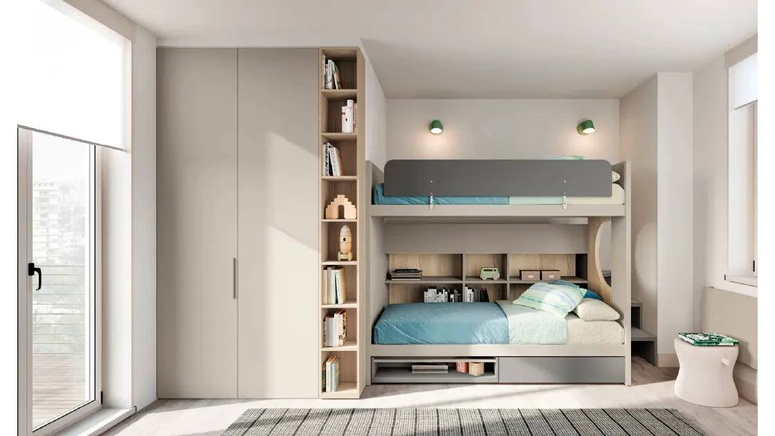 Cameretta Layout 11B di Doimo Cityline