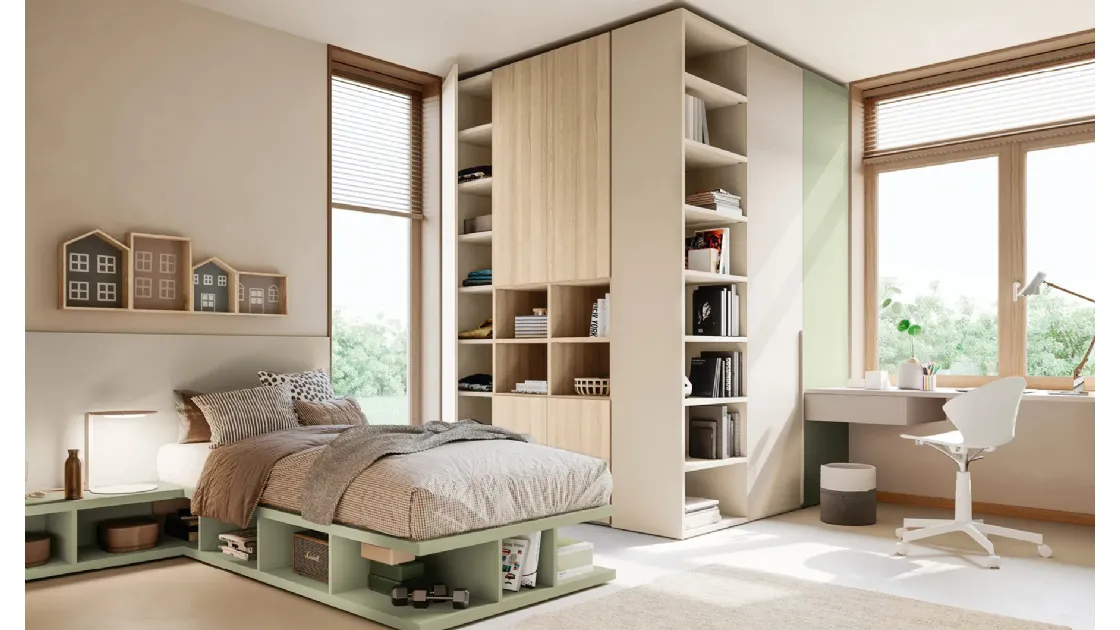 Cameretta Layout 14A di Doimo Cityline