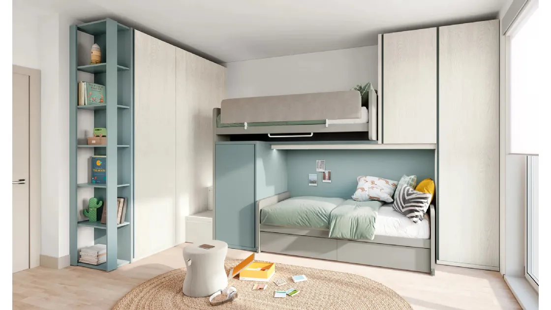 Cameretta Layout 14B di Doimo Cityline