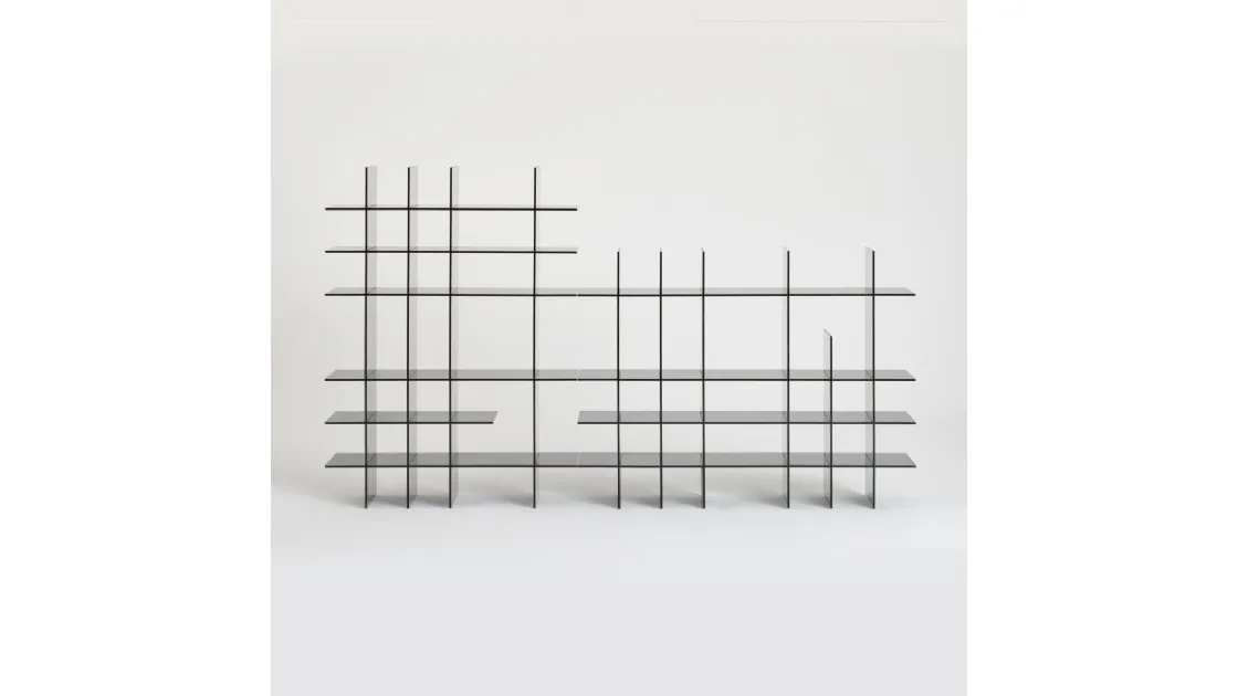 Libreria in cristallo Ami Verre di Glas Italia