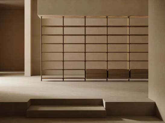 Libreria divisoria L25 di Lema