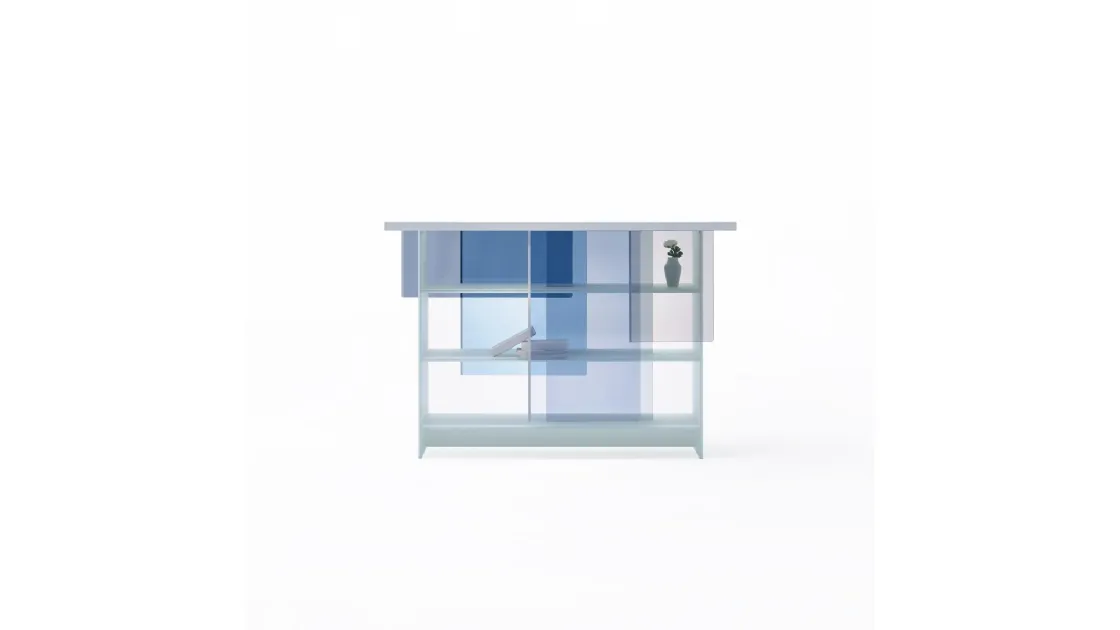 Libreria Layers di Glas Italia