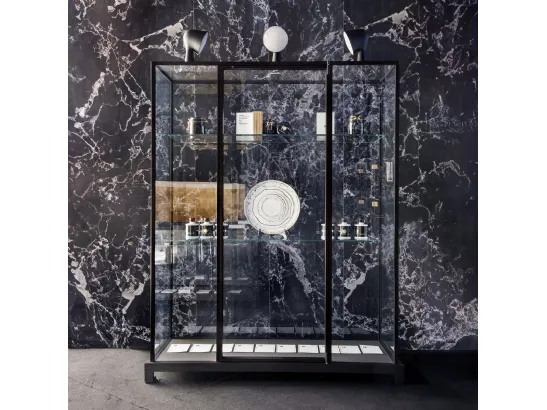 Libreria Atelier configurazione 04 in laccato opaco di Extendo