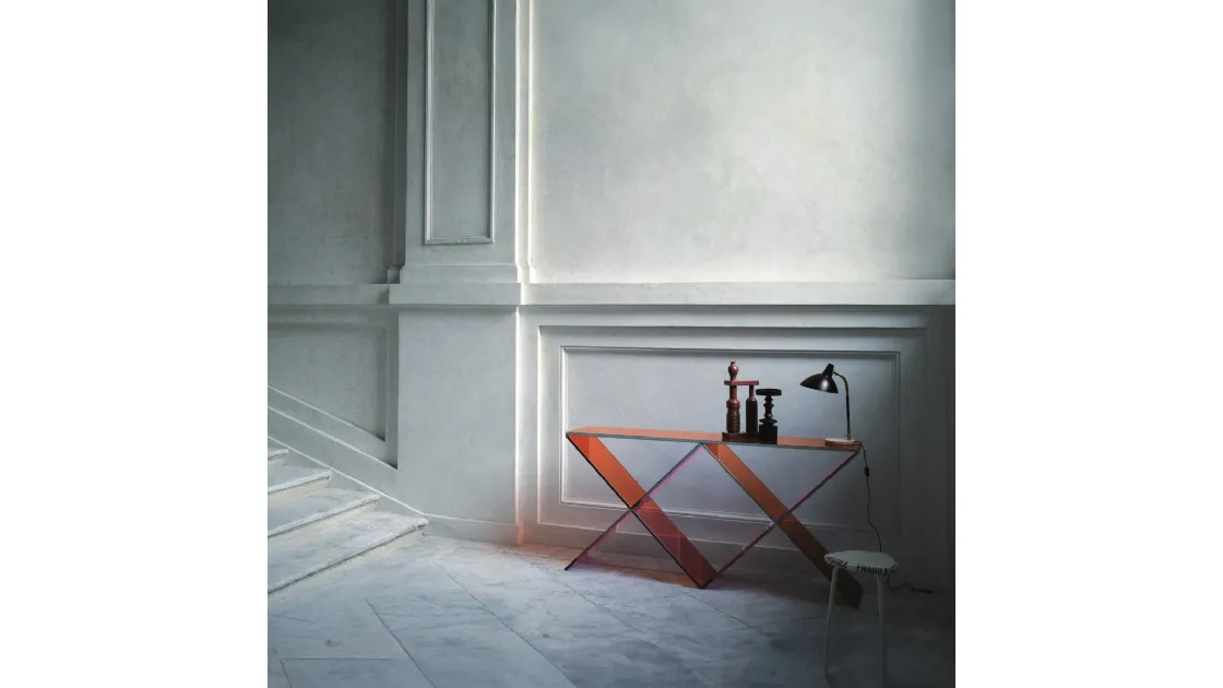 Mobile ingresso XX in cristallo di Glas Italia