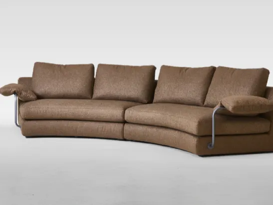 Divano in tessuto Giona di Pianca