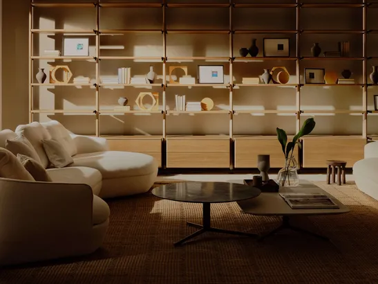 Salotto in tessuto Mirea di Lema