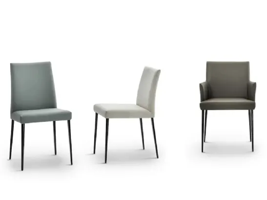 Sedia con o senza braccioli Mila di Bontempi