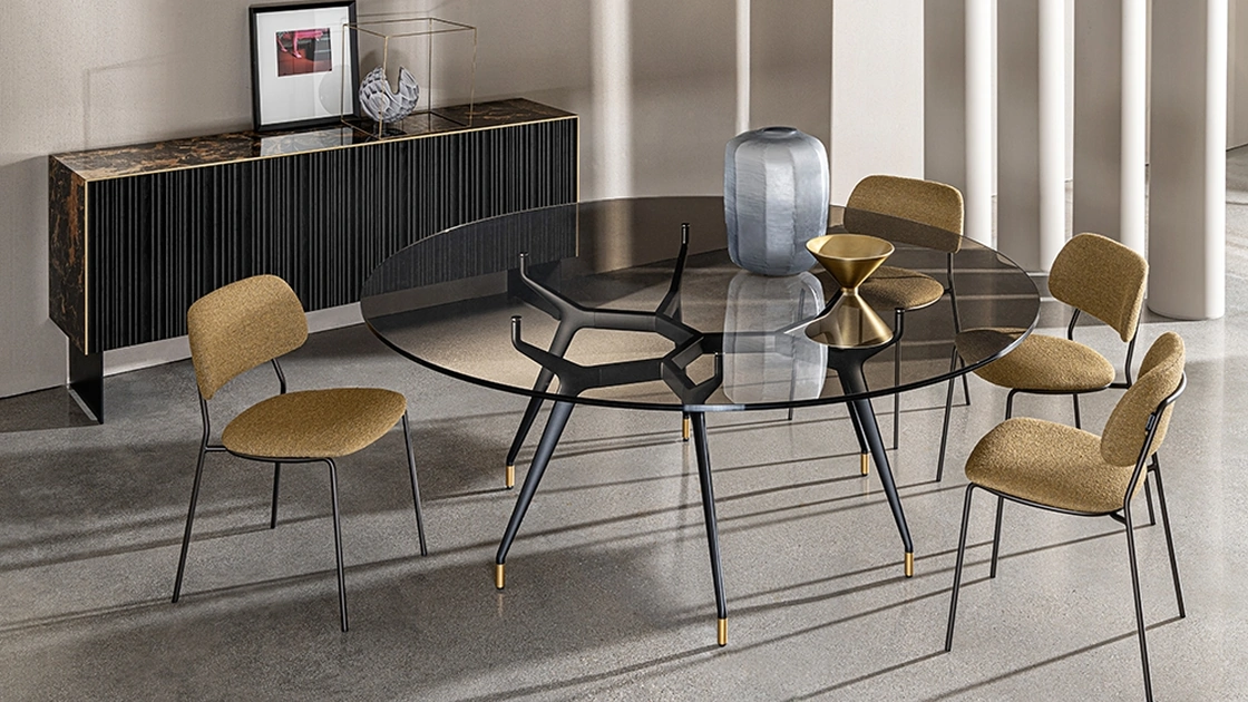 Sedia Soft in tessuto di Sovet