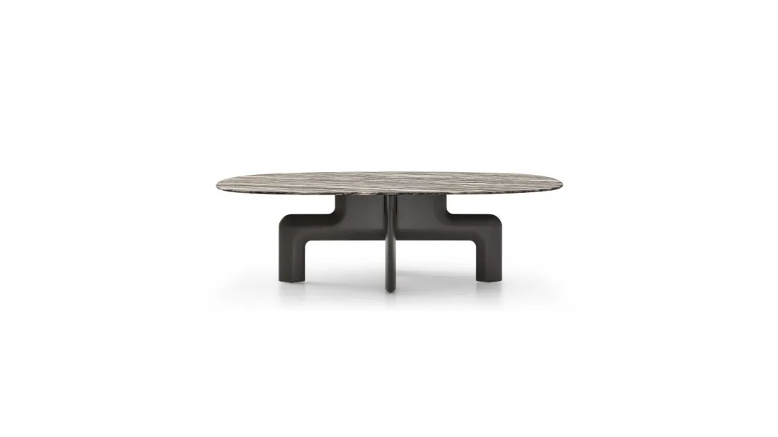 Tavolo Biarritz con top in marmo di Ditre Italia