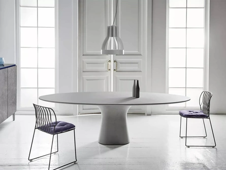 Tavolo Podium in cemento di Bontempi