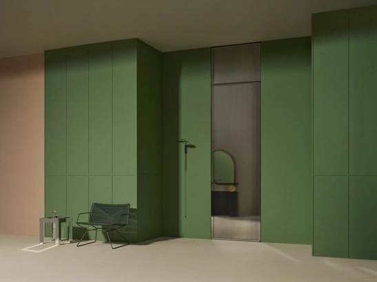 Porta per interni Aladin Swing Plain Duo di Glas Italia