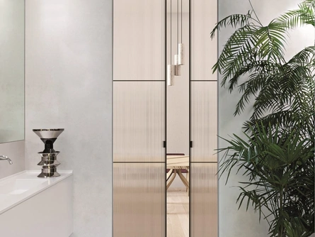 Porta per interni Sherazade Double Pocket Plus di Glas Italia