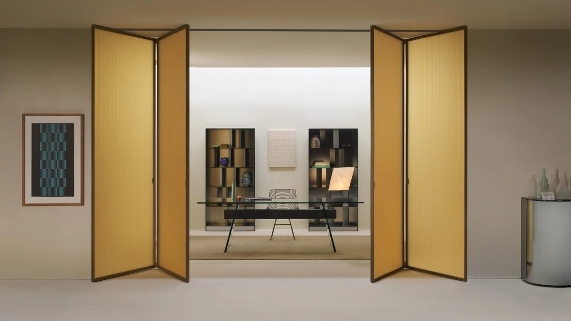 Porta per interni Sherazade Folding di Glas Italia