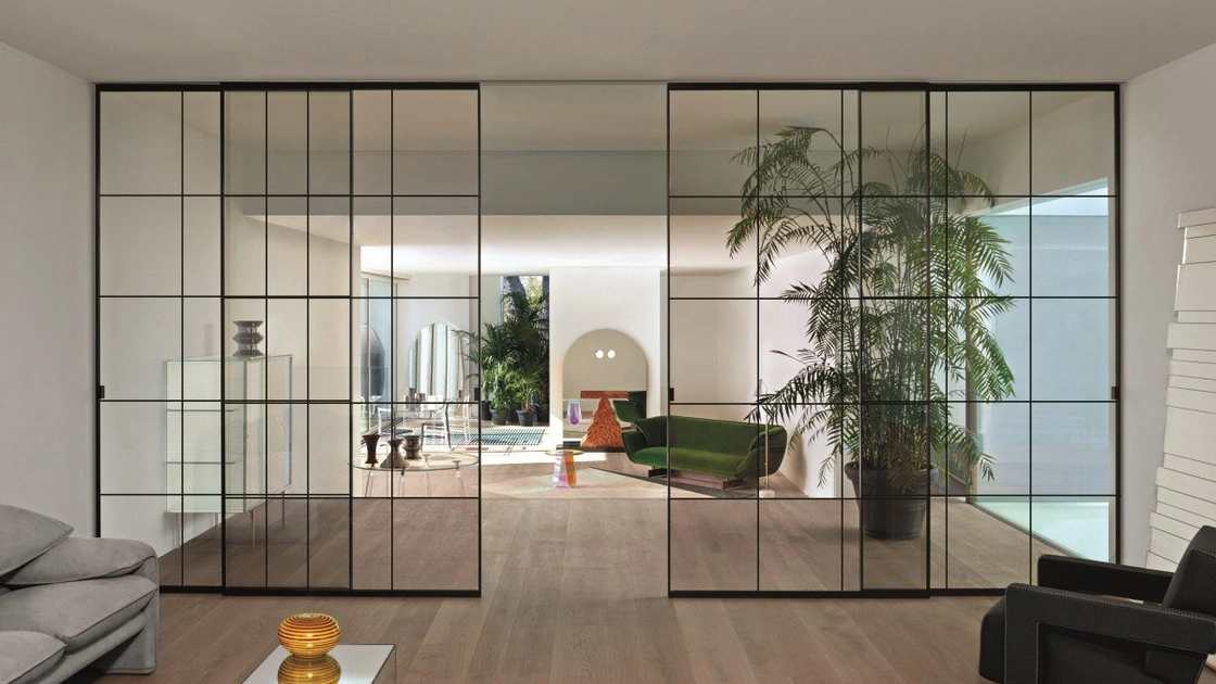 Porta per interni Sherazade Slide Plus di Glas Italia