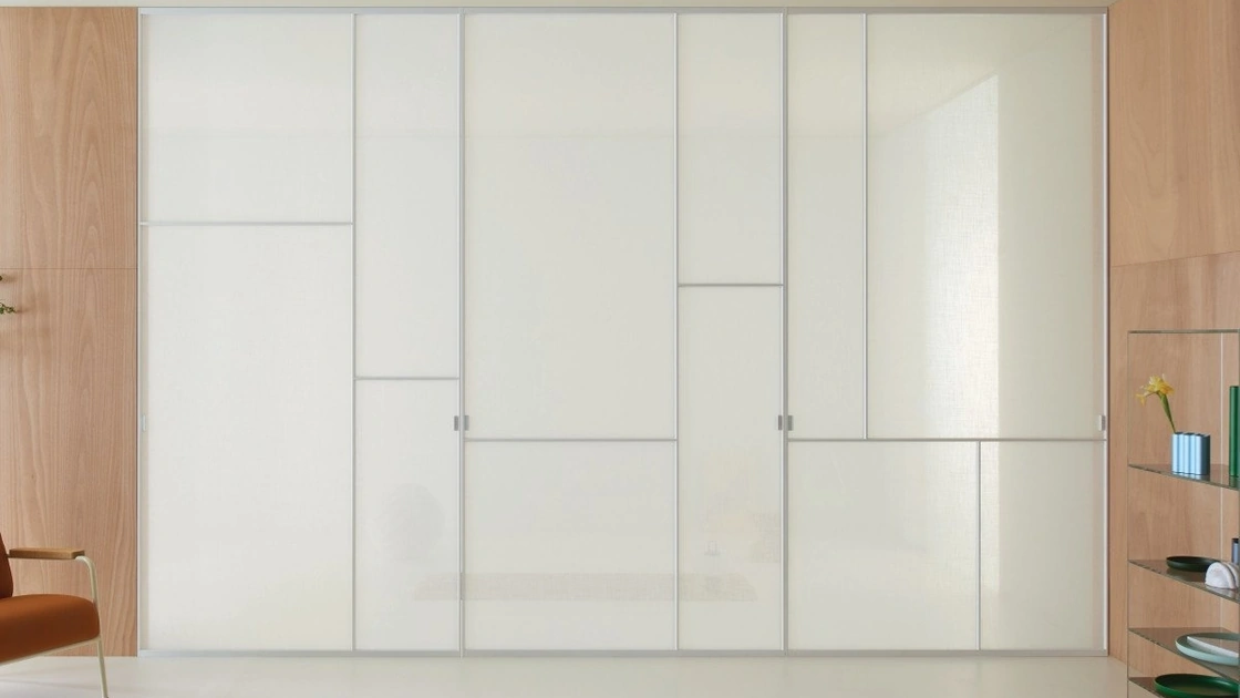 Porta per interni Sherazade Spin Patchwork di Glas Italia